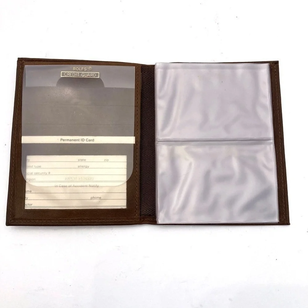 Rolfs brown cowhide